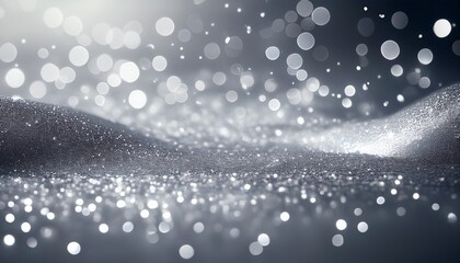 silver background with sparkles and shimmer