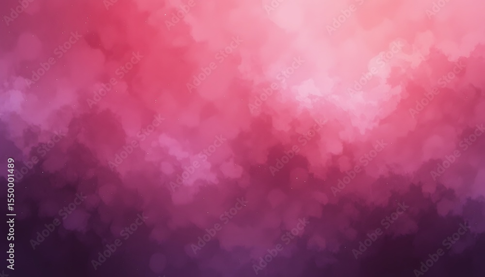 Aufkleber Gradient Background. Soft Color Blend Of Red Pink And Purple Tones Creates A Dreamy Backdrop. Abstract Hues For Modern Design. Smooth And Fluid Texture.