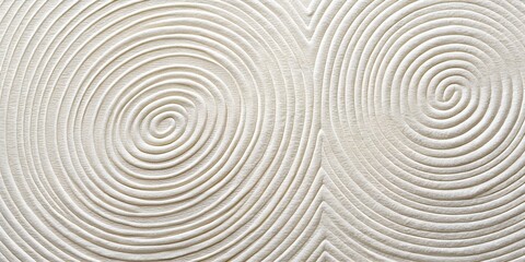 Obraz premium Fine Grain White Paper with Spiral Impression, Textured Artistic Background for Design White Paper Texture with Spiral Impression, High-Resolution Fine Grain Surface JPEG 