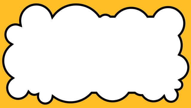 Moldura n&uacute;vem laranja