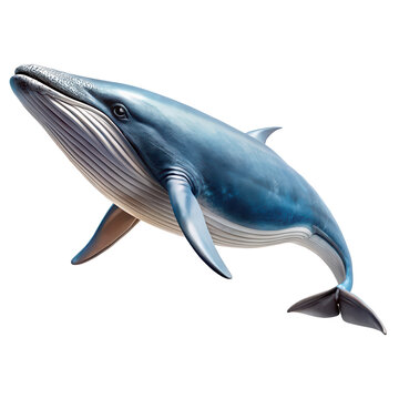 finback whale png Balaenoptera physalus png large baleen whale png ocean fin whale png transparent background image