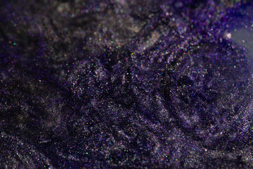 Dark violet shimmer with sparkling detail