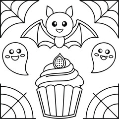 black and white bat