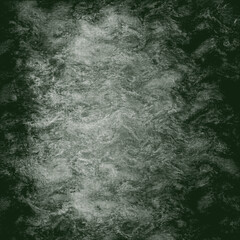 Dark green textured background with cloudy brushed patterns and soft vignette effect, ideal for posters, invitations, overlays, scrapbooking, and creative graphic design projects.