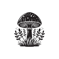 Mushroom Vector (3).eps