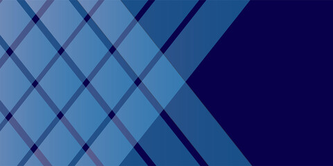 Obraz premium Abstract blue geometric vector background, can be used for cover design, poster and advertising