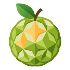 Minimal Cottonwood Tree Vector Illustration