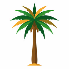 Clean Cottonwood Tree Clipart Graphic