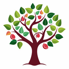 Clean Elderberry Fruit Clipart Graphic