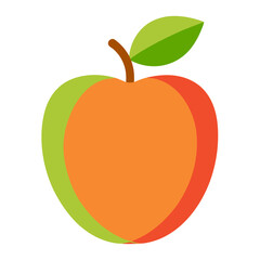 Simple Gourami Fish Line Art Icon