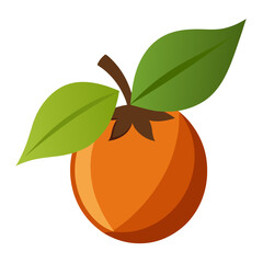 Simple Magnolia Tree Line Art Icon