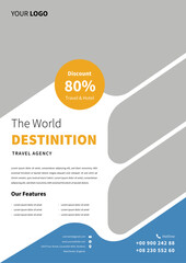 Modern infographic design template for business presentation banner