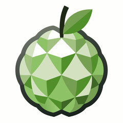 Minimal Sequoia Tree Vector Illustration