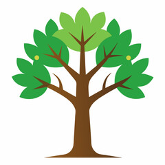 Fototapeta premium Simple Soursop Fruit Line Art Icon