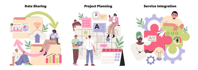 Collaborative Work: Data Sharing, Planning, Integration