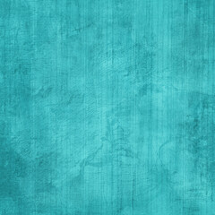 Bright turquoise textured background with subtle vertical lines, gentle grunge patterns, and a vintage distressed look. Ideal for modern designs, posters, scrapbooking, and digital art projects.