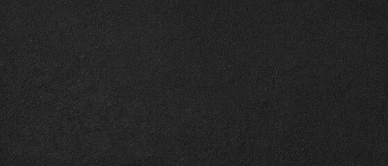 Abstract dark black wide fine textured background for web banner template page design