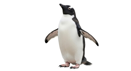 Isolated Penguin Standing