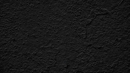 Black dark wall with cracks and holes. wall is covered with white paint and has rough texture background for  web banner template page