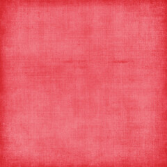 Fototapeta premium Bright red grunge texture with subtle fabric-like pattern, distressed edges, and soft vintage shading, ideal for posters, invitations, scrapbooking, overlays, and creative design projects.