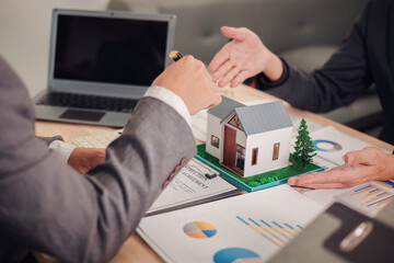 Real estate agent discusses and explains the steps of buying and selling a home. After that, they...