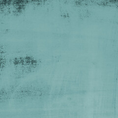 Teal painted background with distressed grunge patches and soft brush strokes, textured abstract surface ideal for posters, branding, digital art, and creative design projects.