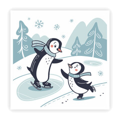 Winter and Snow Doodle Icons snowflake, sketch, hand drawn, warm, weather,
