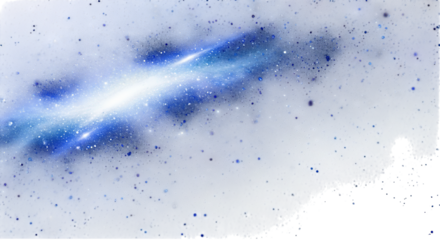 Blue Galaxy Nebula Space Background