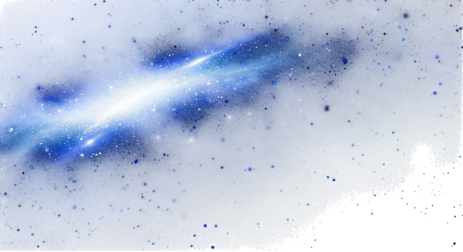 Blue Galaxy Nebula Space Background