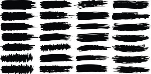 Adobe Illustrator Artwork  Vector artistic paint ink broush stoake,line,texture,background for text.
