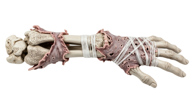 Isolated Zombie Hand