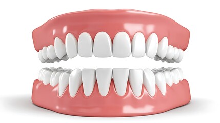 dental implant on a white background. close-up, isolated