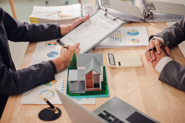 Real estate agent discusses and explains the steps of buying and selling a home. After that, they...