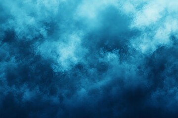 Fototapeta premium Blue night sky with stars and nebula. Abstract space background.