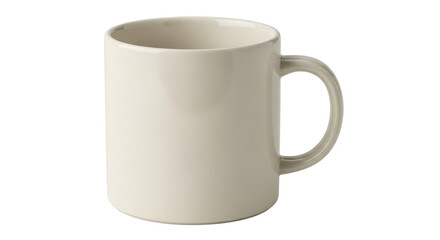 Isolated Beige Mug