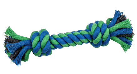Isolated Dog Toy Rope