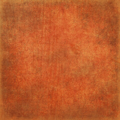 Warm rusty orange distressed texture with rich earthy tones, worn vintage surface, and subtle grunge details. Ideal for autumn themes, posters, invitations, digital art, and rustic design projects.