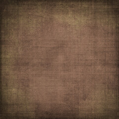 Warm brown distressed background with worn fabric-like texture, faded golden undertones, and rustic vignette edges. Ideal for posters, invitations, digital art, antique themes, and textured overlays.