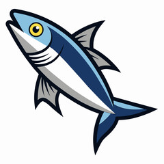 fish on a white background