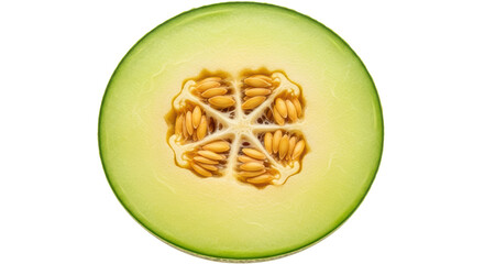 Isolated Honeydew Melon