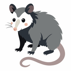 black and white cartoon mouse