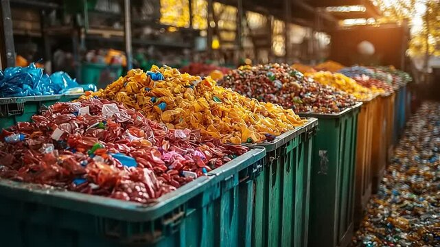 Recycling plastic containers