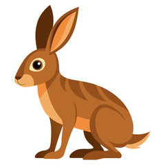 vector illustration of a rabbit