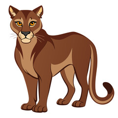 vector illustration of a cat