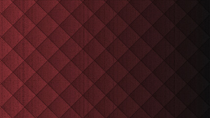 Dark Red Diamond Patterned Fabric Texture Background