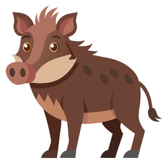 donkey cartoon isolated on white