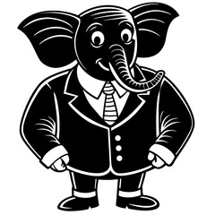 cartoon elephant cartoon