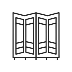 black and white doors