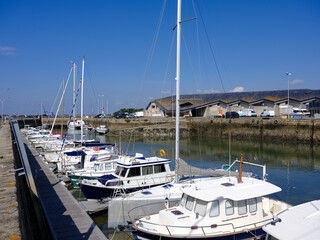 Port of Le Croisic, a commune in the Loire-Atlantique department, western France. It is part of the...