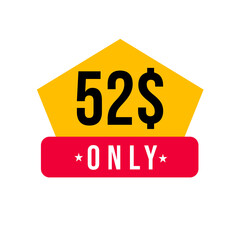 52$ only png label chalkboard product file tag promo